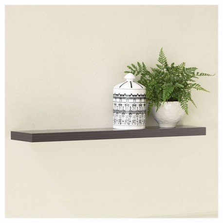 REPISA FLOTANTE SLIM ESPRESSO 61 X 26 X 3 CM - Envío Gratuito