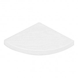 REPISA PARA ESQUINA LITE DE 300 X 300 X 19 MM COLOR BLANCA - Envío Gratuito