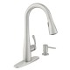 MEZCLADORA MONOMANDO PARA COCINA ROCIADOR ESSIE ACERO INOXIDABLE - Envío Gratuito