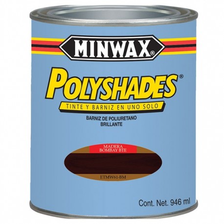 TINTE BRILLANTE PARA MADERA DE BOMBAY-M - Envío Gratuito