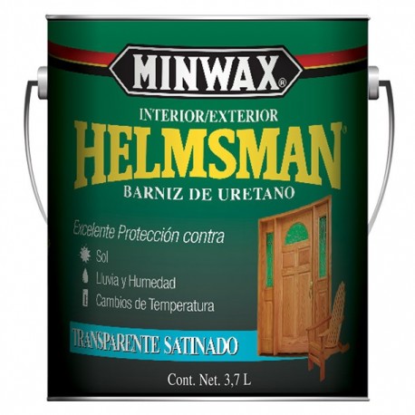BARNIZ SATINADO PARA MADERA EXTERIOR - Envío Gratuito