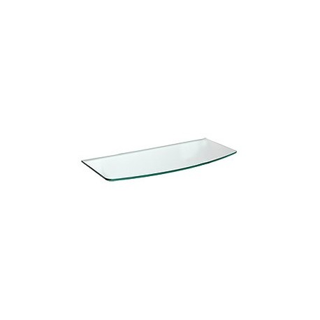 REPISA CRISTAL 60X20/ 24X0.8 CM CLARO - Envío Gratuito
