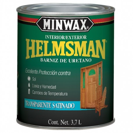 BARNIZ SATINADO PARA MADERA EXTERIOR MINWAX - Envío Gratuito