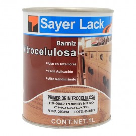 NITROLACK PRIMER CHOCOLATE 1 L - Envío Gratuito