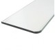 REPISA CRISTAL CUADRO 60 X 20 X 0.8 CM NEGRO - Envío Gratuito