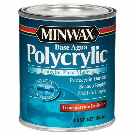 POLYCRYLIC PROTECCIÓN TRANSPARENTE BRILLANTE - Envío Gratuito