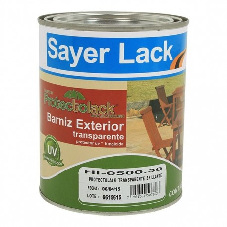 PROTECTO LACK BRILLANTE TRANSPARENTE 1 LT - Envío Gratuito