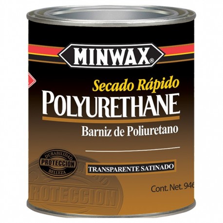 POLIURETANO SECADO RÁPIDO SATINADO MINWAX - Envío Gratuito