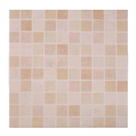 PISO CUBIC 20X20 BEIGE 1.5M2 - Envío Gratuito