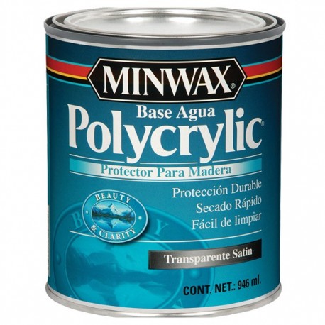 POLYCRYLIC PROTECCIÓN TRANSPARENTE SATINADO - Envío Gratuito