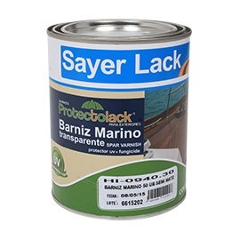 BARNIZ MARINO 50 UB SEMI MATE 1 LT - Envío Gratuito
