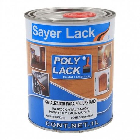 CATALIZADOR PARA POLY LACK CRISTAL 1 LT - Envío Gratuito