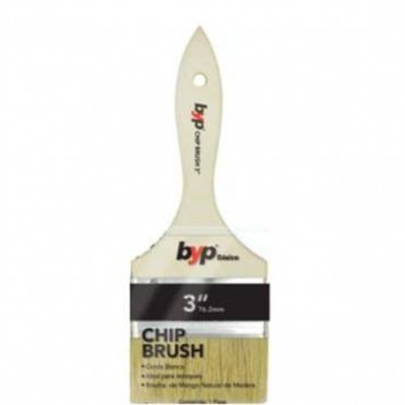 BROCHA CHIP BRUSH 3" BLANCA BYP - Envío Gratuito