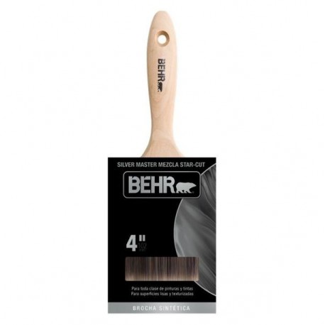 BROCHA PLATA DE 4" CORTE RECTO - Envío Gratuito