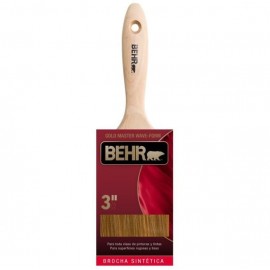 BROCHA ORO DE 3" CORTE RECTO - Envío Gratuito
