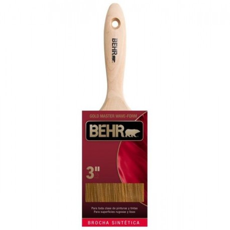 BROCHA ORO DE 3" CORTE RECTO - Envío Gratuito