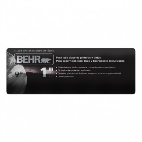 BEHR RODILLO SILVER MASTER 1" - Envío Gratuito