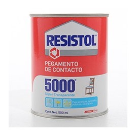 RESISTOL 5000 SUPER TRANSP.500 ML - Envío Gratuito