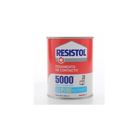 RESISTOL 5000 SUPER TRANSP.500 ML - Envío Gratuito