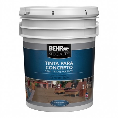 PINTURA CONCRETO SEMITRANSPARENTE 5G - Envío Gratuito