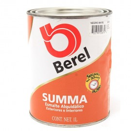 PINTURA ESM SUMMA NEGRO MATE 1 L 674 - Envío Gratuito