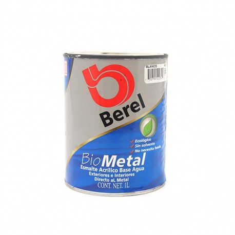 ESMALE BASE AGUA BIOMETAL 1 L PAST - Envío Gratuito