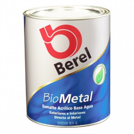 ESMALTE BIOMETAL 4 L BRILLANTE - Envío Gratuito