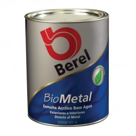 ESMALTE BASE AGUA BIOMETAL 4 L TINT - Envío Gratuito