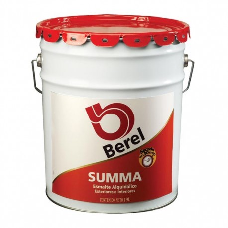 ESMALTE SUMMA 19 L BLANCO BEREL - Envío Gratuito