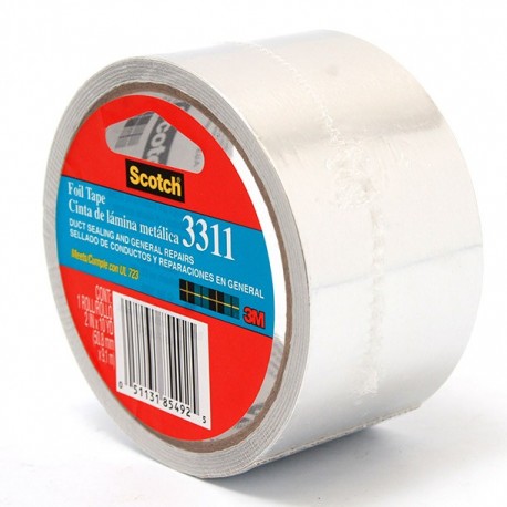 3M SCOTCH CINTA DE ALUMINIO 2" X 10 YD - Envío Gratuito