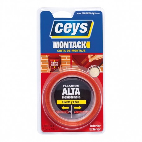 CINTA MONTACK 2.5 M - Envío Gratuito