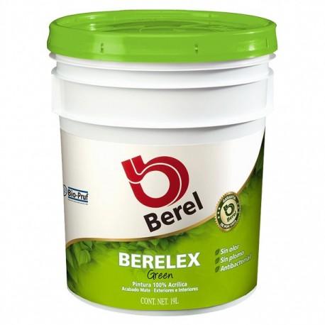 PINTURA BERELEX GREEN BLANCO 19 L - Envío Gratuito