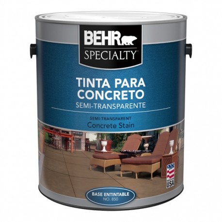 TINTA PARA CONCRETO SEMITRANSPARENTE 1G - Envío Gratuito