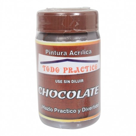 PINTURA ACRÍLICA 70 ML CAFÉ CHOCOLATE - Envío Gratuito
