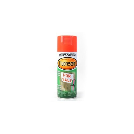 PINTURA SPRAY ESP ROJO NARANJA FLUORES - Envío Gratuito