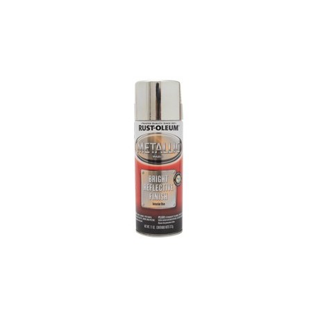PINTURA SPRAY METÁLICO CROMADO 11 OZ - Envío Gratuito