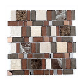 MALLA AMERICA BROWN 30X30CM PZ ELEMENTS - Envío Gratuito