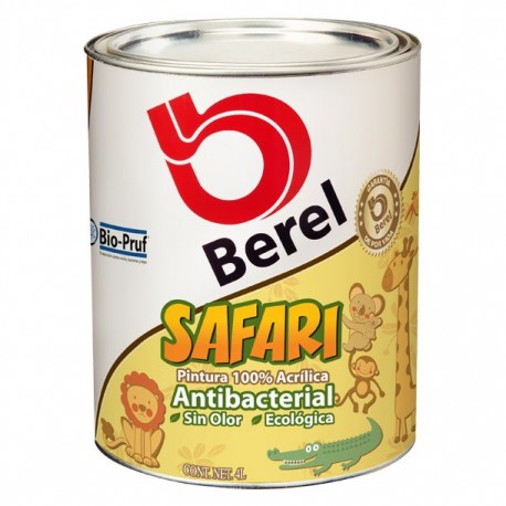 PINTURA SAFARI 4 L - Envío Gratuito