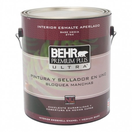 PINTURA PREMIUM PLUS ULTRA INTERIOR APERLADO BASE MEDIA 1G - Envío Gratuito