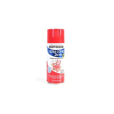 PINTURA SPRAY 2X ROJO MANZANA BRILLANTE - Envío Gratuito