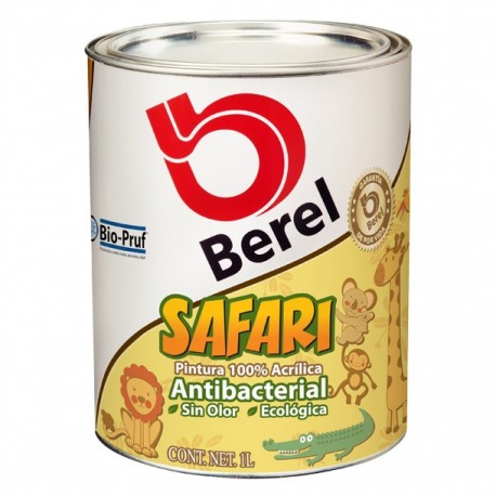 PINTURA SAFARI BASE PASTEL 1 L - Envío Gratuito