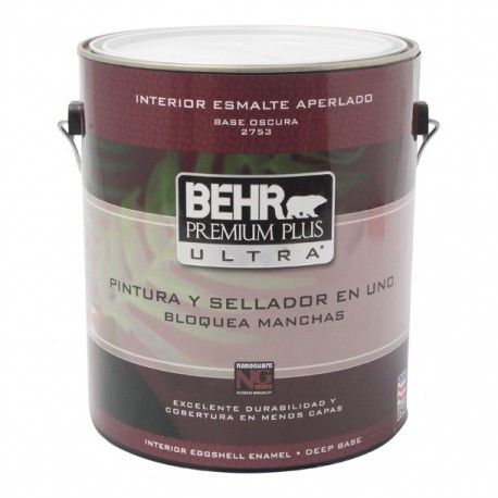PINTURA PINTURA PREMIUM PLUS ULTRA INTERIOR APERLADO BASE OSCURA 1G - Envío Gratuito