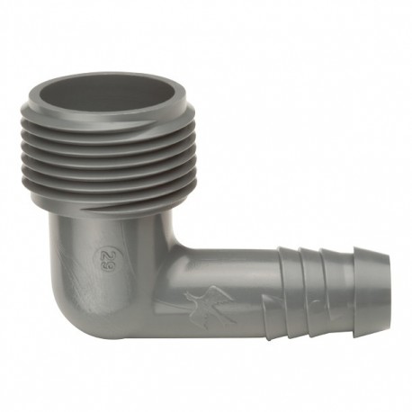 CONECTOR CODO FLEXIBLE ROSCADO 1/2" - Envío Gratuito