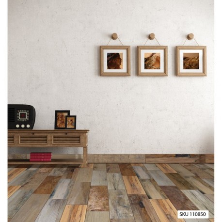 PISO NORWEGIAN 18X55 CAOBA 1.49 M2 - Envío Gratuito