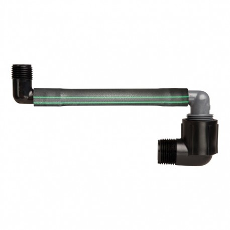 CONECTOR FLEXIBLE 1/2X3/4"X6" ROSCA - Envío Gratuito