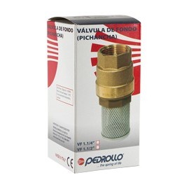 VÁLVULA DE FONDO 1-1/4" PICHANCHA - Envío Gratuito