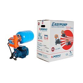 KIT DE BOMBA HIDRÁULICA ELÉCTRICA 0.5 HP + TANQUE DE 5 L - Envío Gratuito
