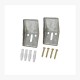 MÉNSULAS SENCILLAS LAVABO CON TAQUETE - Envío Gratuito