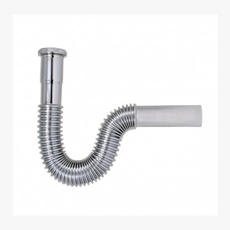 TRAMPA DE LATÓN FLEXIBLE LAVABO - Envío Gratuito