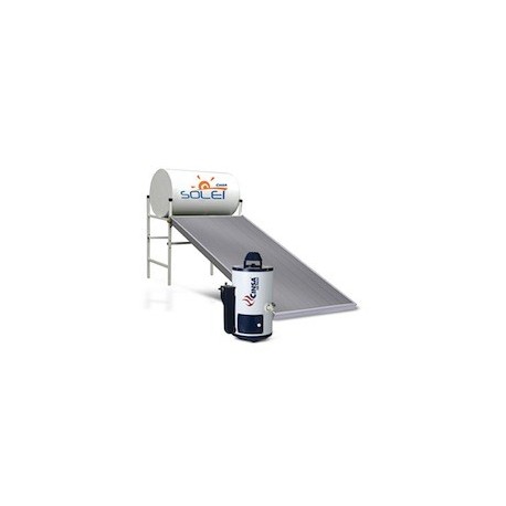 CALENTADOR SOLAR COMBO CON RESPALDO DE CALENT PASO DE 6L GAS LP - Envío Gratuito